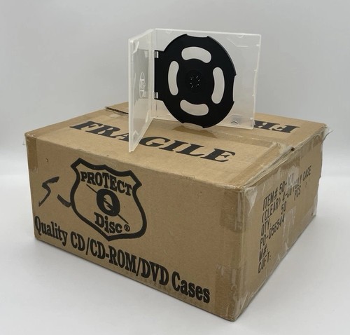 Pack clear poly case - pack, cd